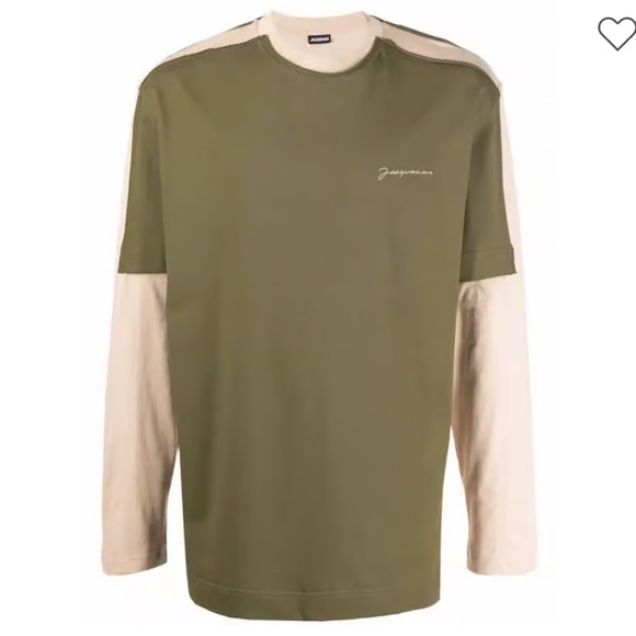 Jacquemus Other - Jacquemus Yelò trompe-l'œil T-shirt, Medium